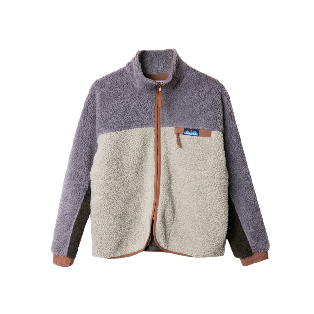 KAVU Pinesdale Fleece Jacket Full-Zip-Women's M | Midweight | Zip Pockets